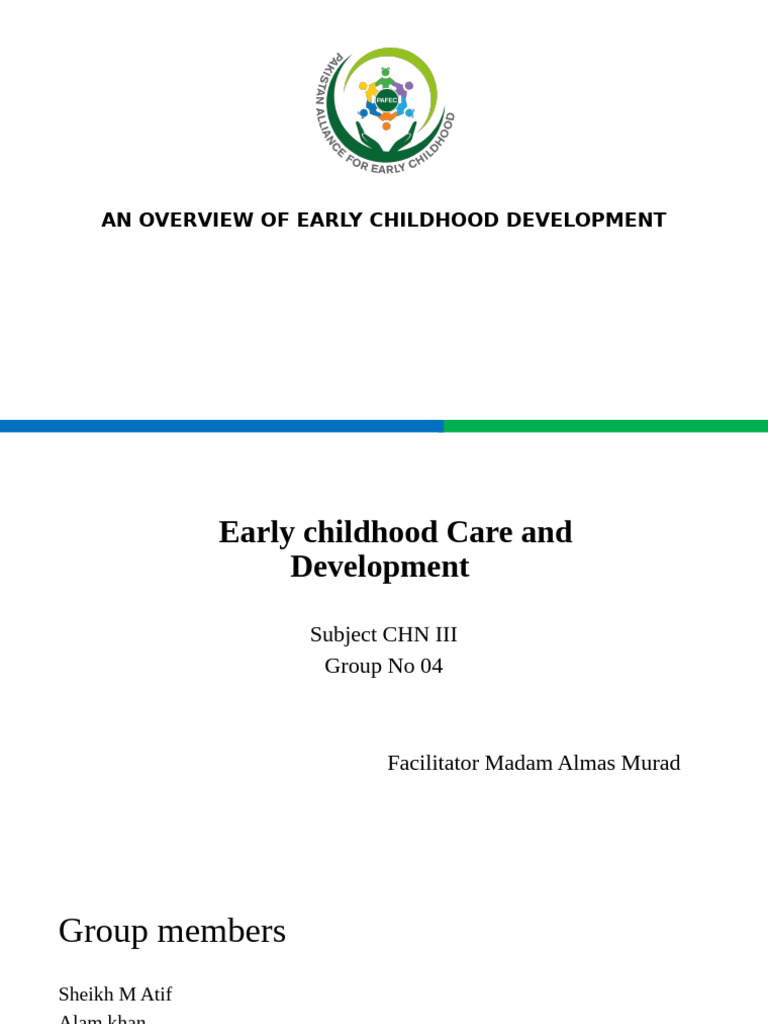 Early Childhood Development Overview | PDF | Child Development ...