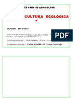 Curso Agricultura Ecológica