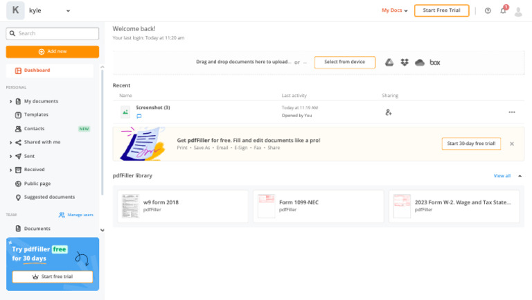 Online PDF Editor, Form Filler, and Creator - Pdffiller | PDF ...