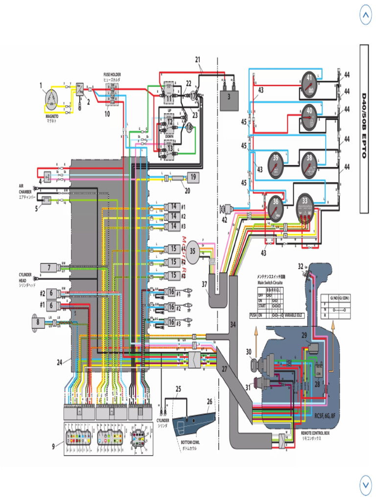 Tohatsu MFS20 Wiring Guide PDF