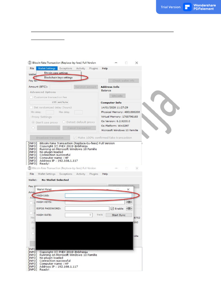 How To Use The Blockchain Keys Options | PDF | Bitcoin | Computing
