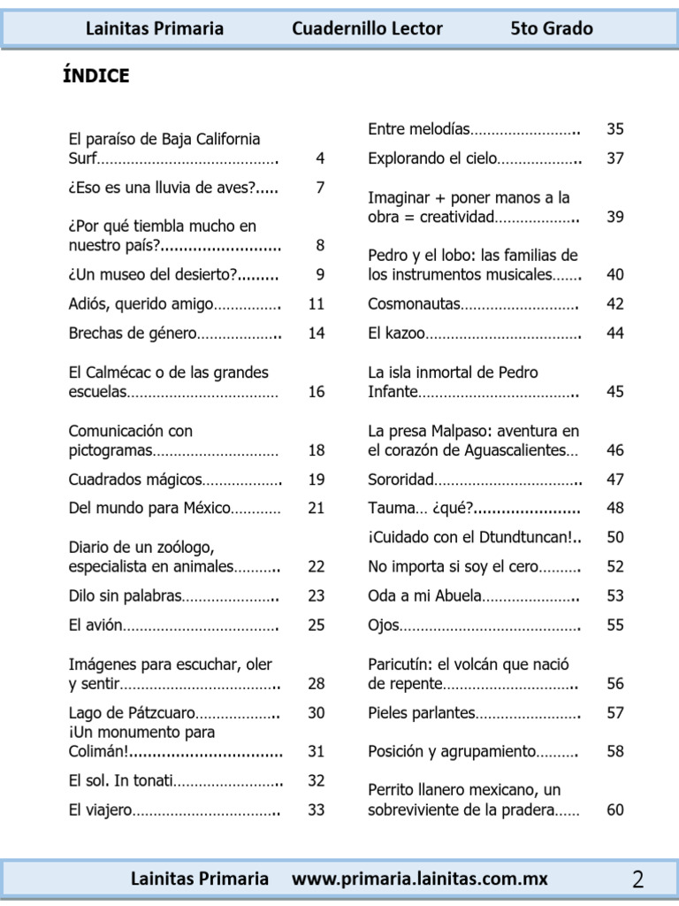 ?5° Cuadernillo Múltiples Lenguajes - Lainitas - 2-103 | PDF | Placas ...