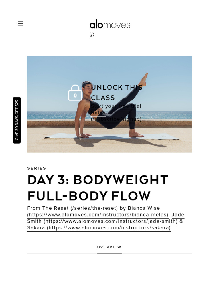 Home Pilates: 30-Minute Full-Body Flow | PDF | Physical Fitness ...