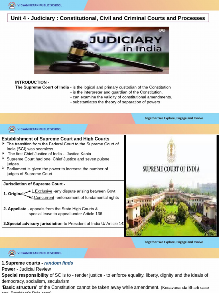 Judiciary in India: Structure and Functions | PDF | Prosecutor ...