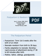 Postpartum Physical Assessment
