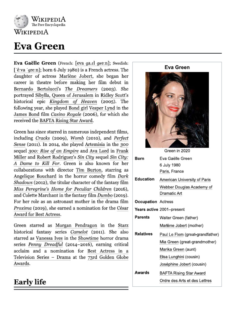 Eva Green | PDF