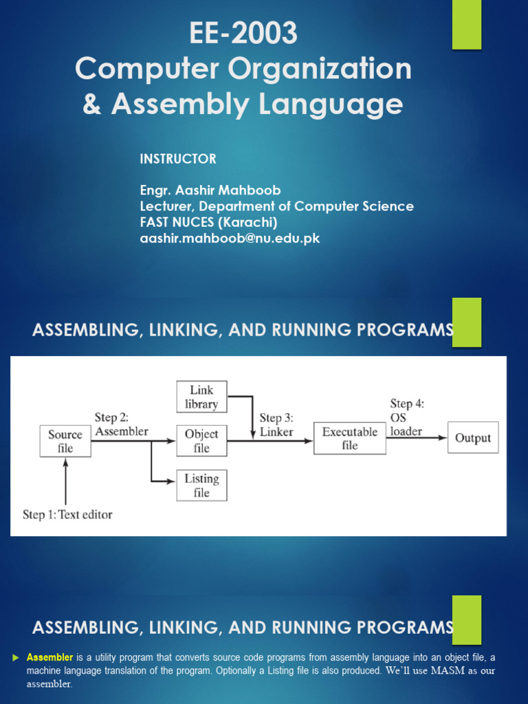 Assembling and Executing Programs in x86 | PDF | Operating System ...
