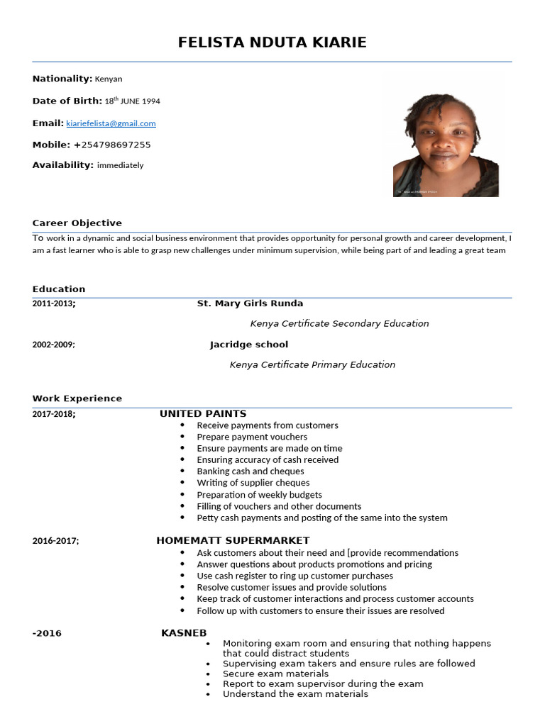 felista | PDF | Kenya