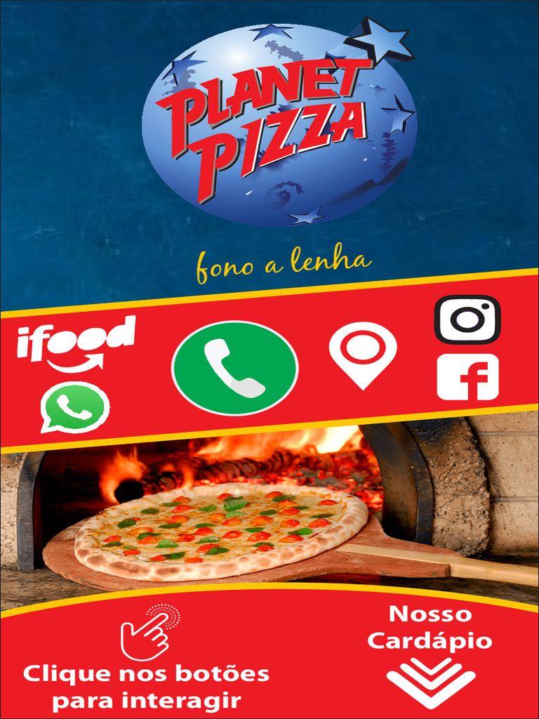 Cardápio Planet Pizza e Burguer | PDF | Alimentos | Culinária
