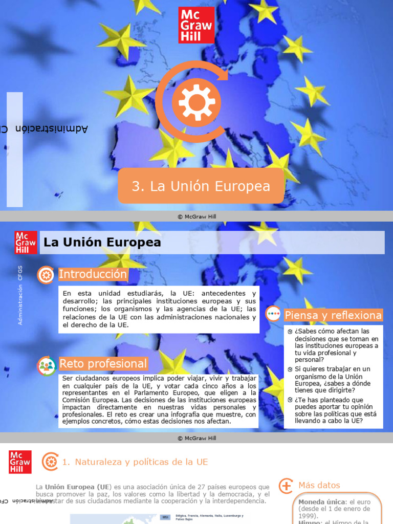 Tema 3 | PDF | Unión Europea | Ley de la Unión Europea
