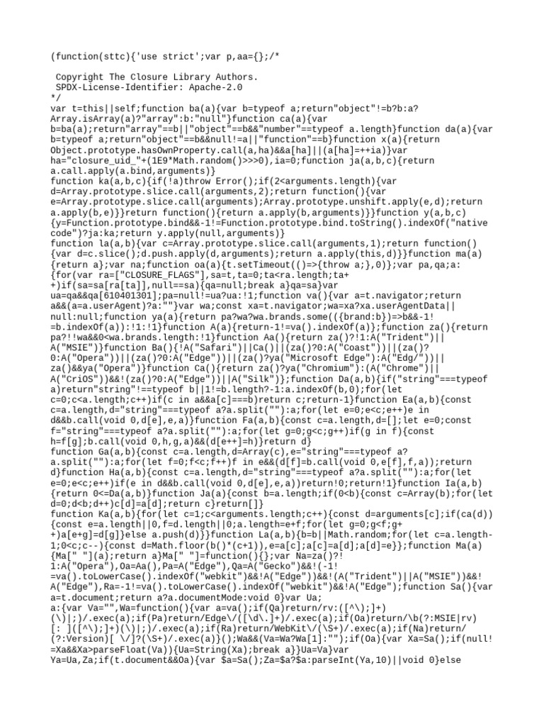 JavaScript Closure Library Overview | PDF | Computing | Control Flow