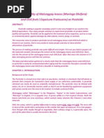 Download The Feasibility of Malunggay Leaves and Chili Fruit as Pesticide by Eliza Antoinette Oringo SN81575963 doc pdf