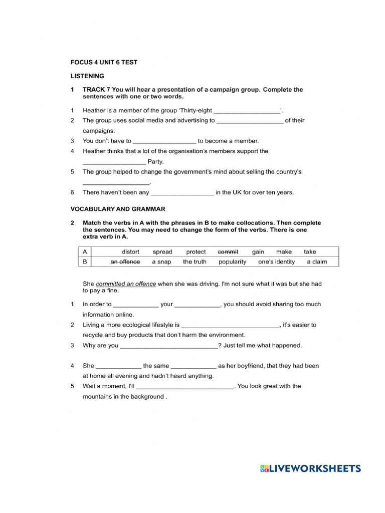 SPR Ang Unit 6 | PDF