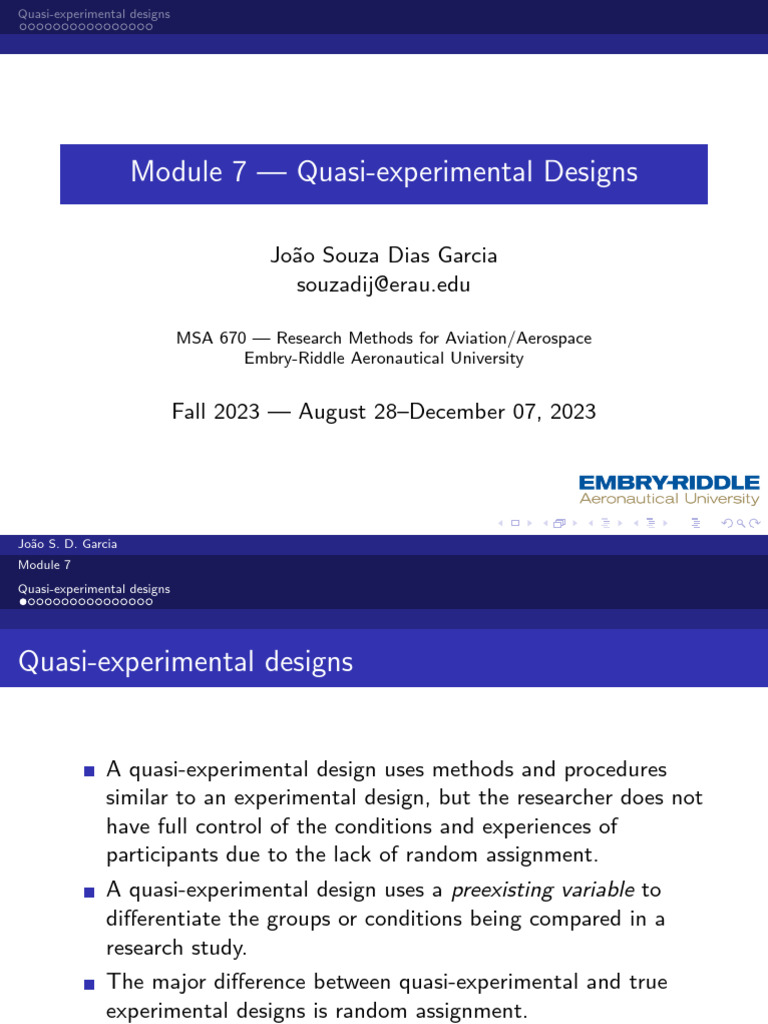 MSA 670 - M7 Slides - 2023 Fall | PDF | Scientific Method | Research ...