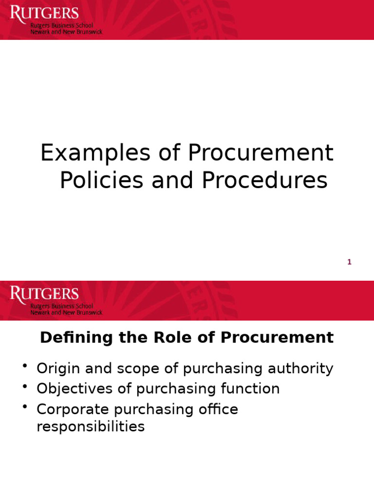 YkvpAdxfRuGzgHOuRjeSJA Procurement Policy and Procedures | PDF ...