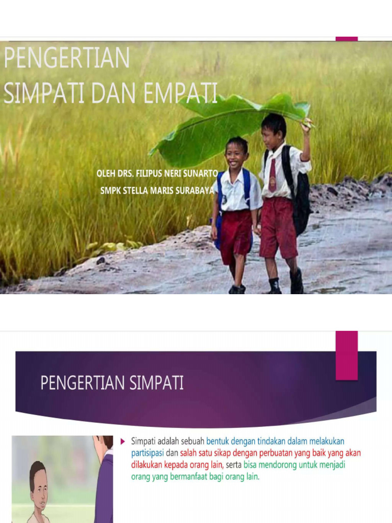 Simpati Dan Empati | PDF