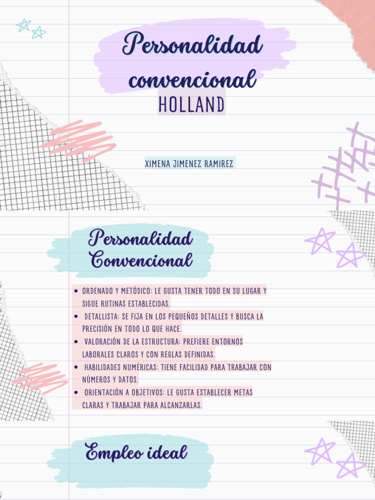Personalidad Convencional | PDF