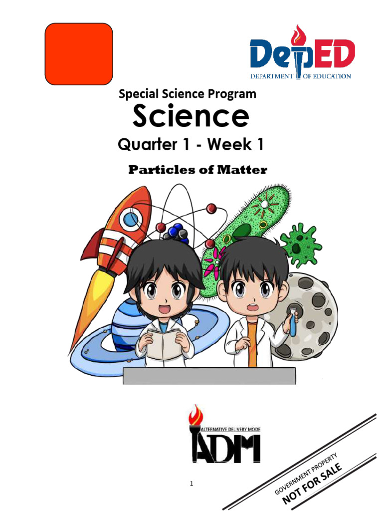 Science Week 1 | PDF | Liquids | Matter