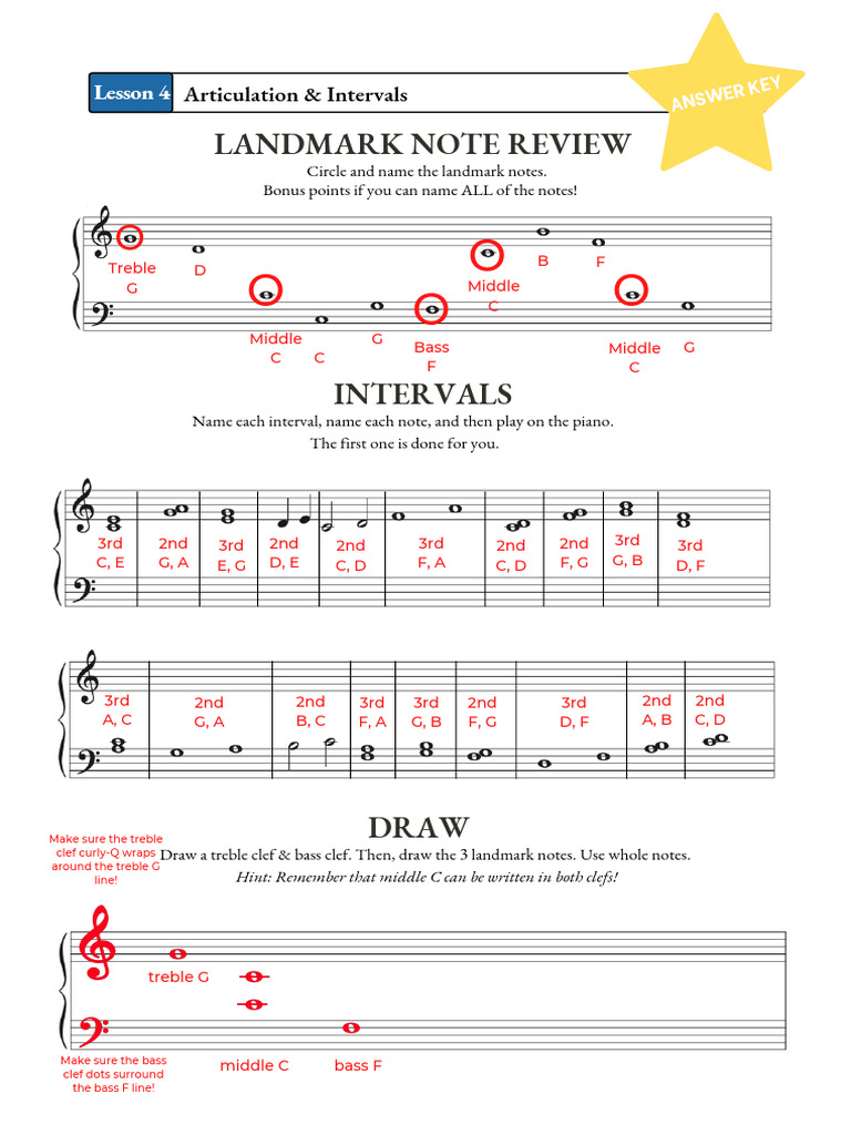 Answers - Lesson 4 | PDF
