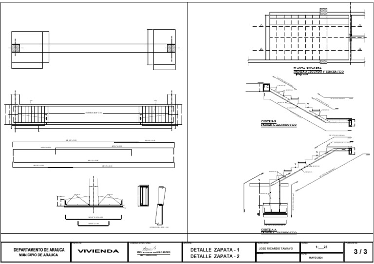 PLANOS ESTRUCTURALES MONO 3 18.10-Model | PDF
