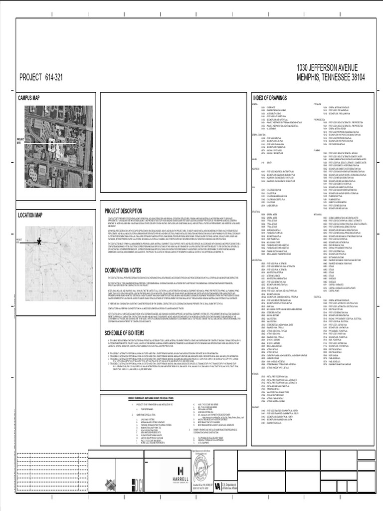 Memphis Building 7 SCID Outpatient Addition BD Drawings 201013 | PDF