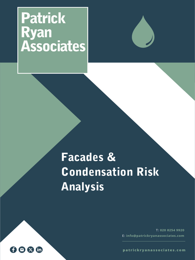 Condensation Risk Analysis in Buildings | PDF | Condensation | Water Vapor