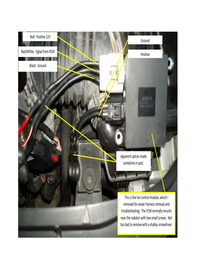 Fan Control Module Wiring Guide | PDF