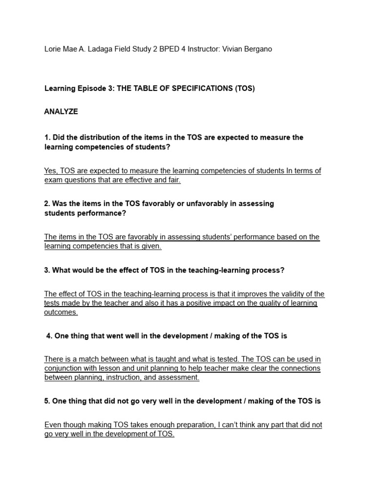 FS2- Ep3 | PDF | Educational Assessment | Multiple Choice