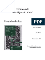 ANDER EGG-Tecnicas de Investigacion Social