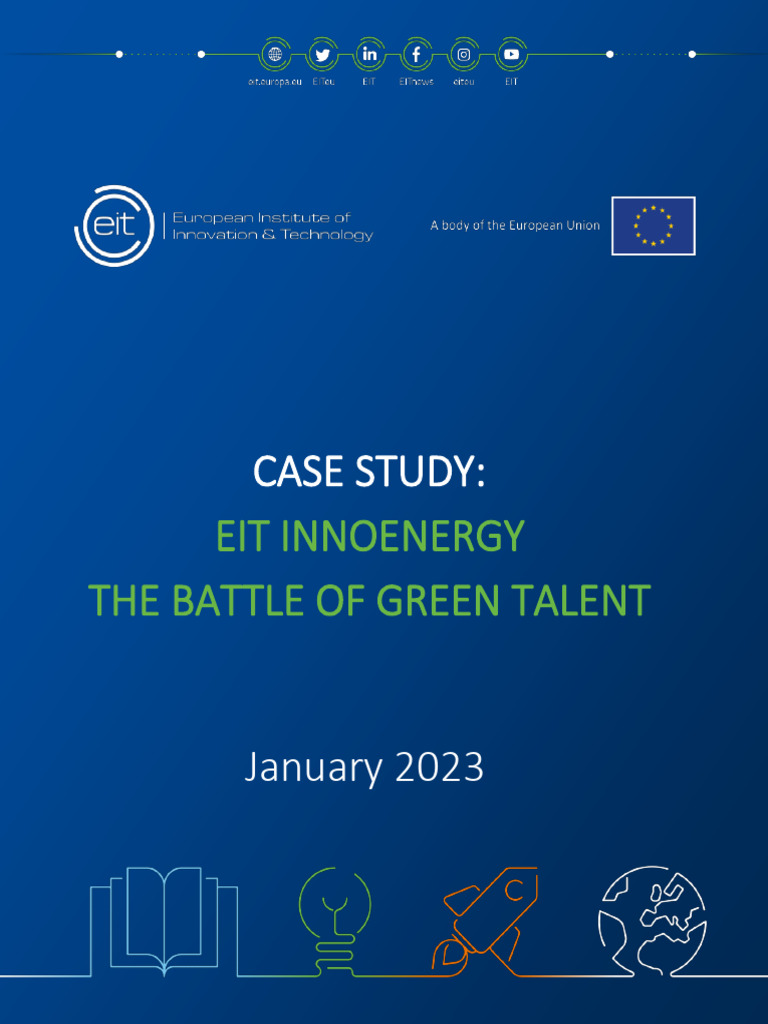 eit_innoenergy_-_the_battle_of_green_talent | PDF | Startup Company ...