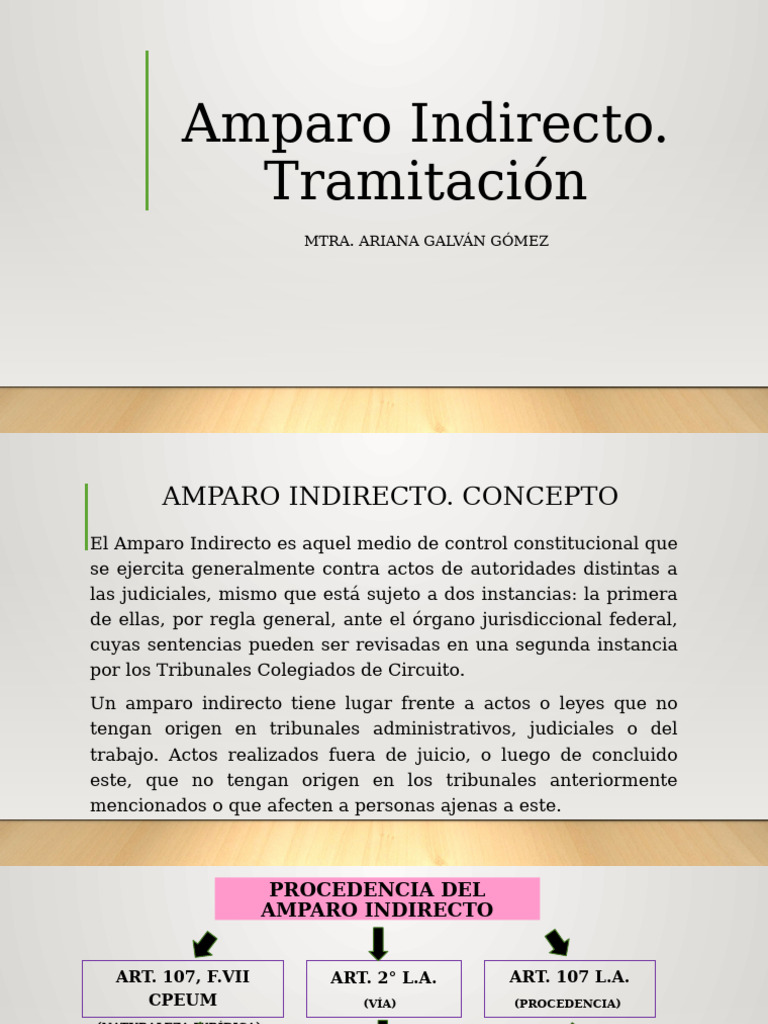 Guía Completa del Amparo Indirecto | PDF | Demanda judicial | Sentencia ...