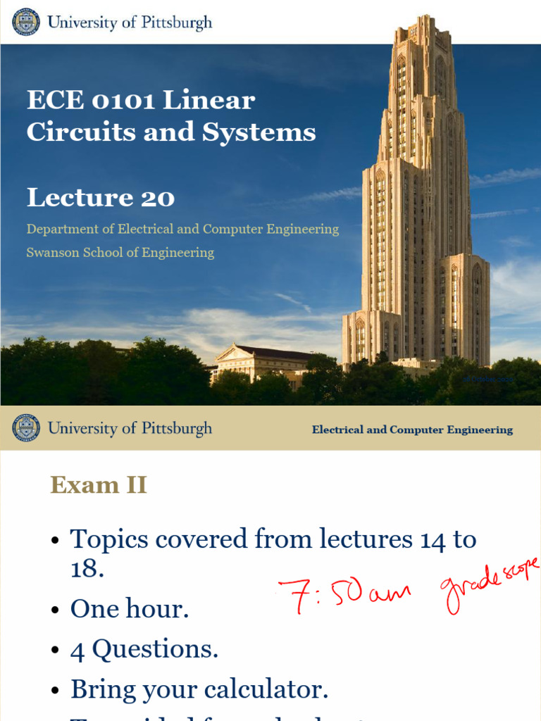 ECE 0101 Exam II: Circuit Problems | PDF