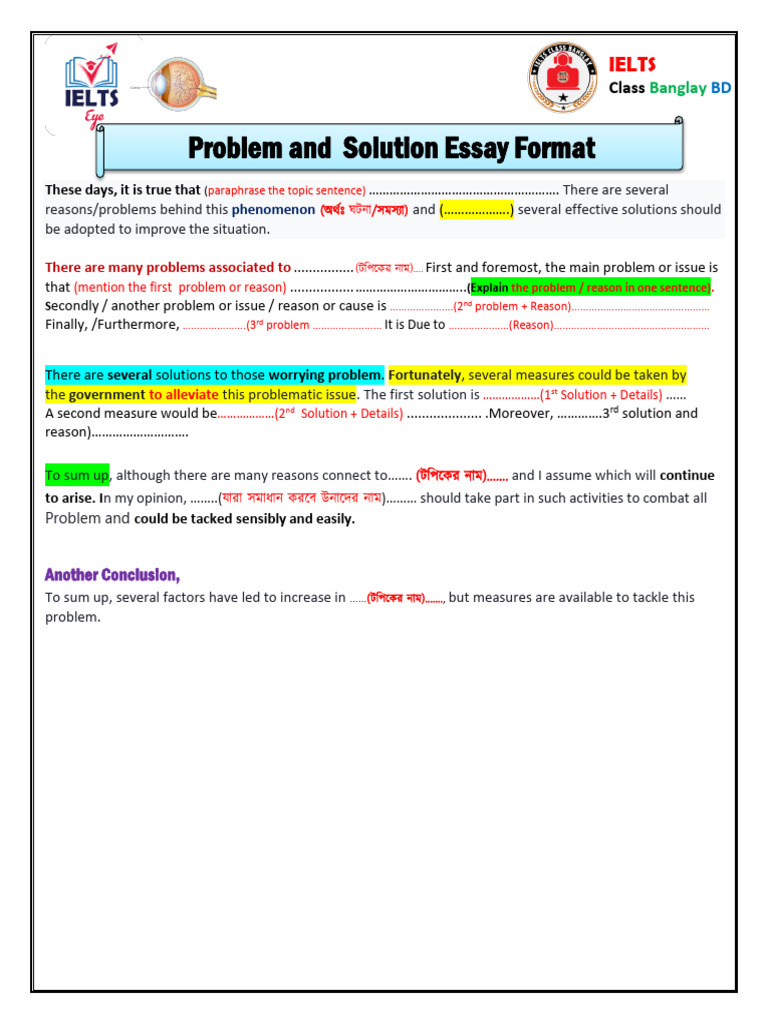 Problem and Solution Essay Format 163 | PDF | Social Psychology