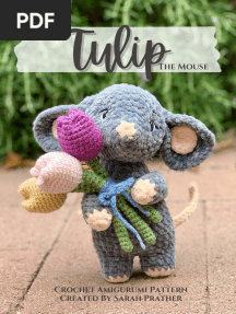 Amigurumi 401Tulip the Mouse