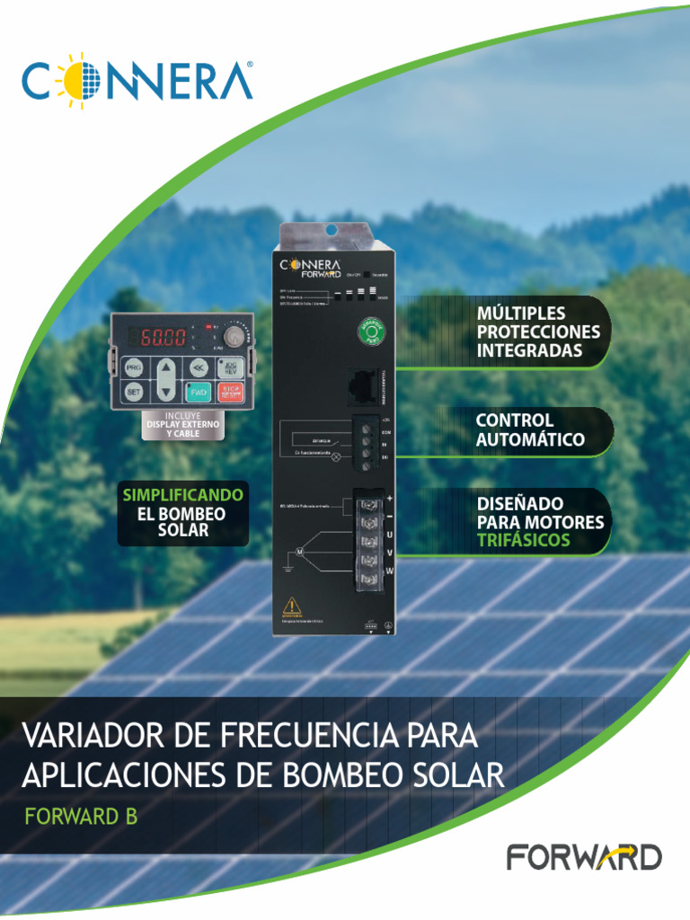 Variador Forward B para Bombeo Solar | PDF | Electricidad | Ingenieria ...