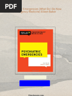 PDF Psychiatric Emergencies (What Do I Do Now Emergency Medicine ...