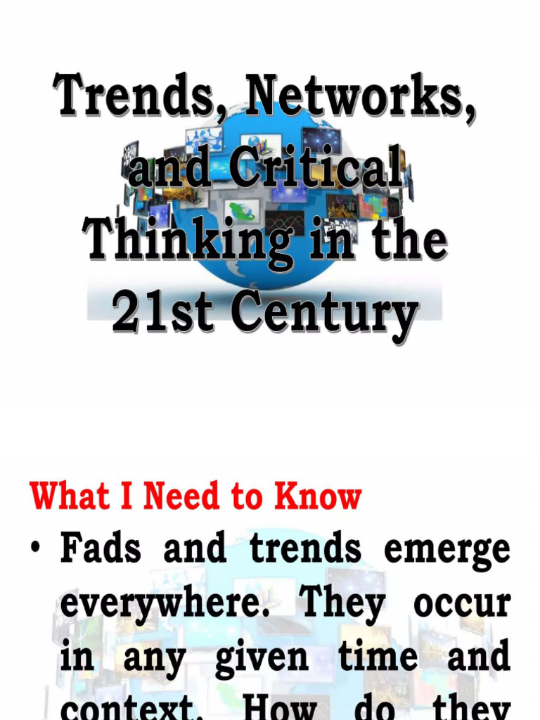 Trends Lesson 1 | PDF