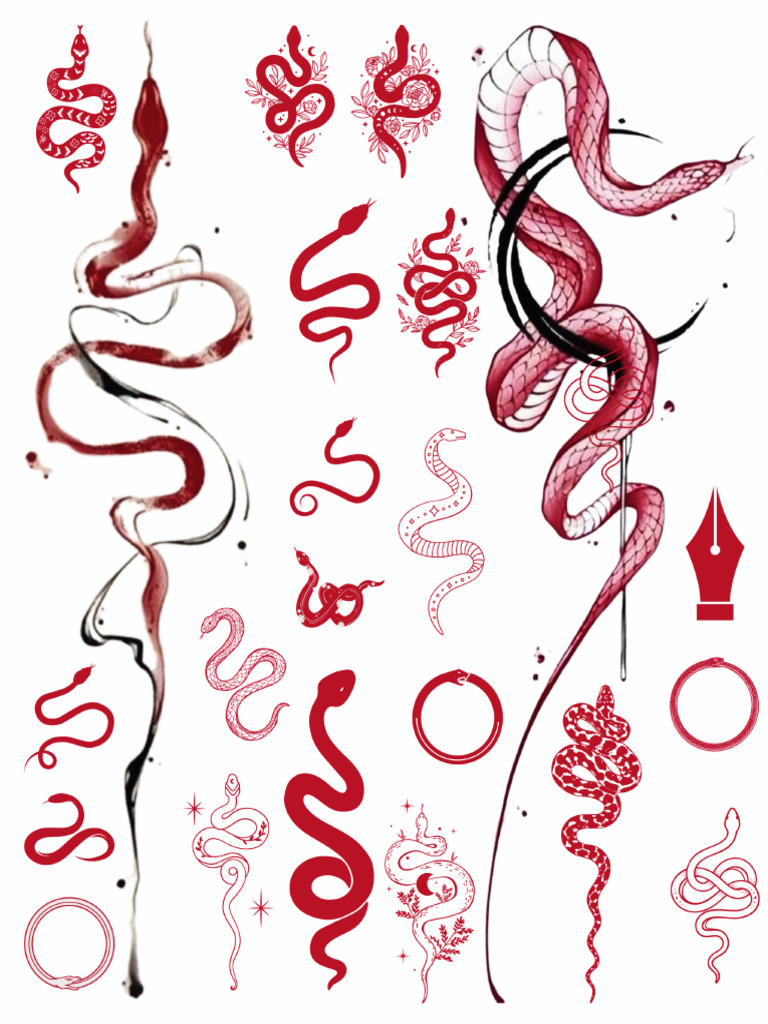 Red Tattoo Designs PDF | PDF