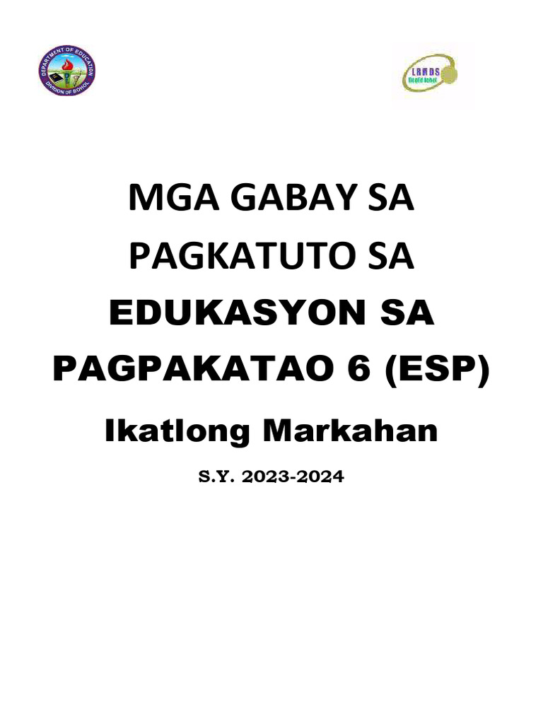 EsP6 - Q3 - LAS - WK 1 | PDF