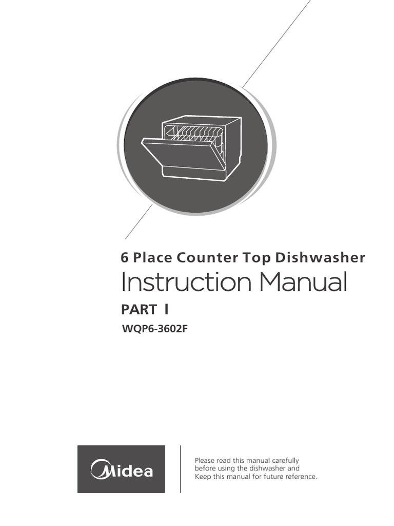 Wqp6 3602f Manual | PDF | Dishwasher | Tableware