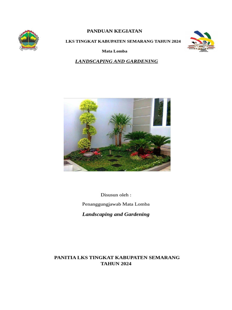 Panduan Lomba Landscaping 2024 Semarang Pdf