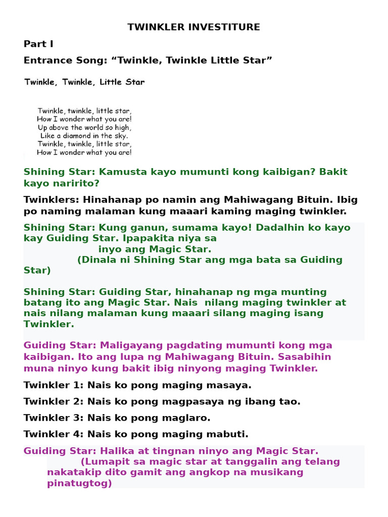 Twinkler Investiture | PDF