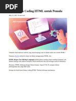 25+ Contoh Koding HTML untuk Pemula | PDF