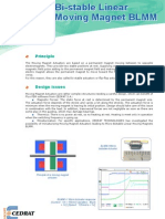 Bi-StableLinear Moving Magnet BLMM 01