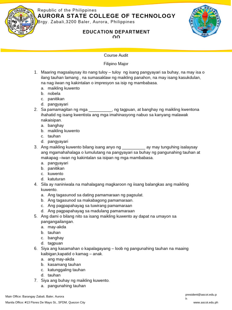 Ca Questions | PDF