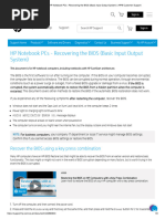 Dell BIOS Recovery Options Explained | PDF | Bios | Desktop Computer