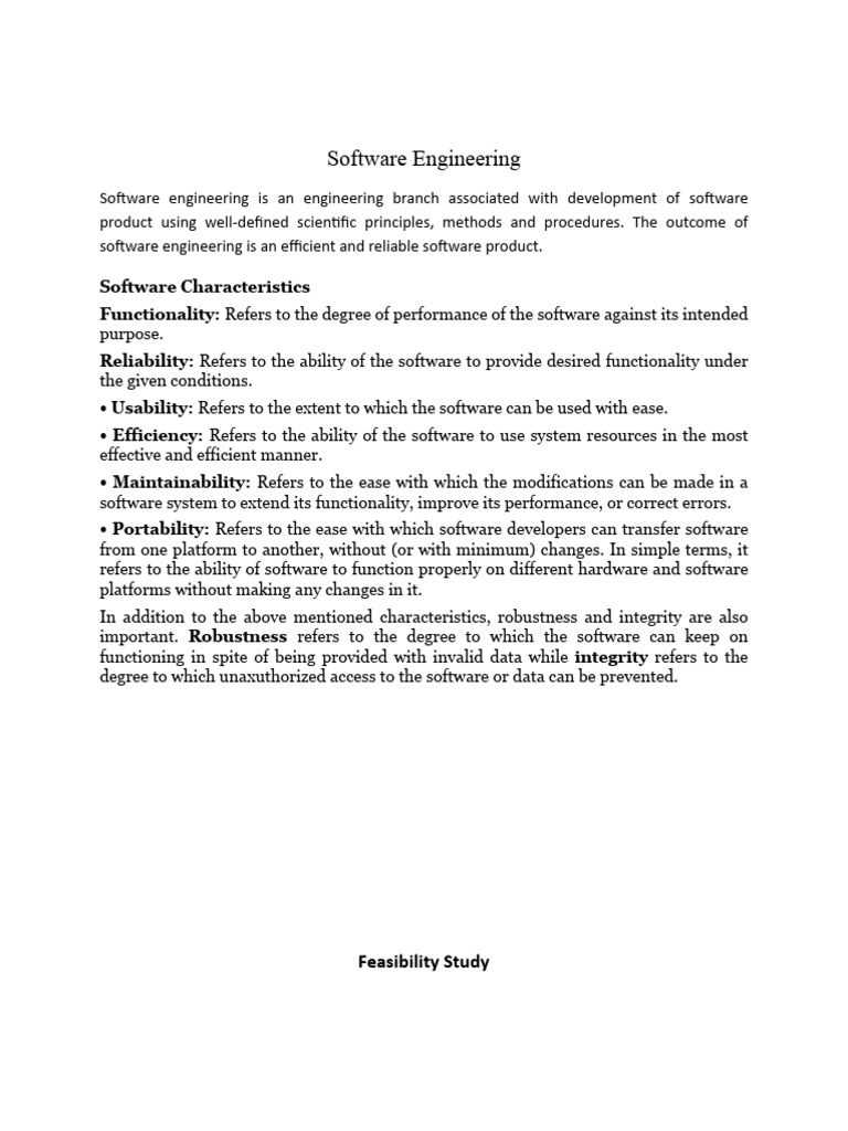Key Concepts in Software Engineering | PDF | Software Testing | Formal ...