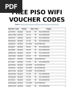 Using WB Wifi Voucher Codes | PDF | Wi Fi | Internet Protocols