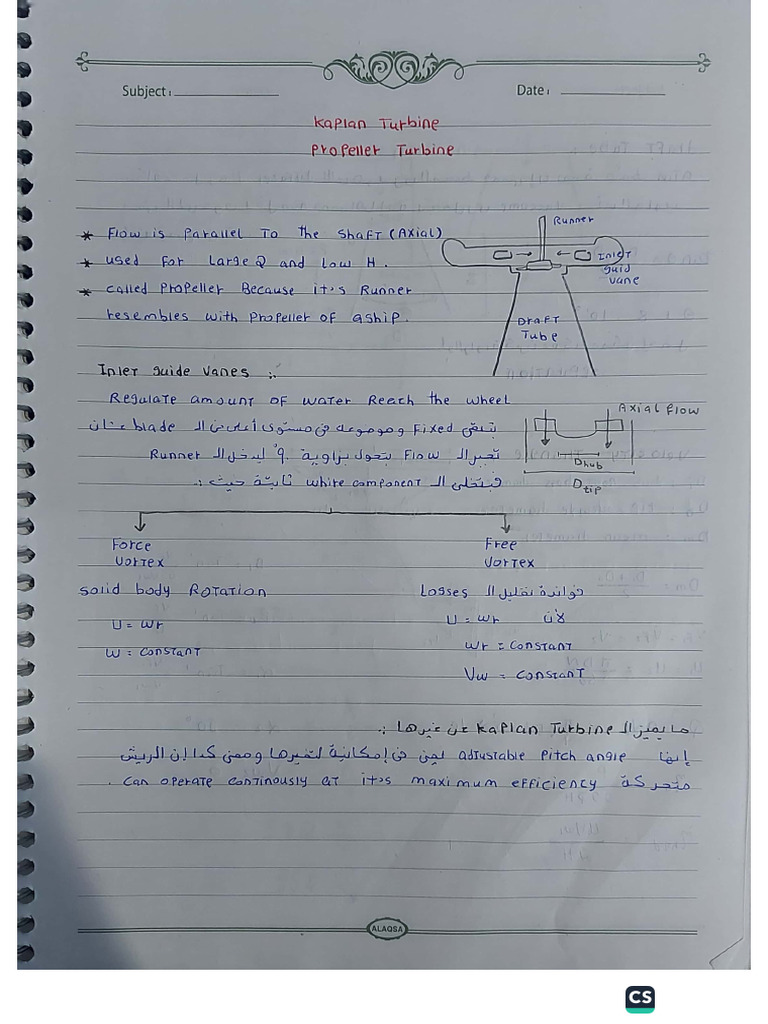 Kaplan Turbine Sec | PDF