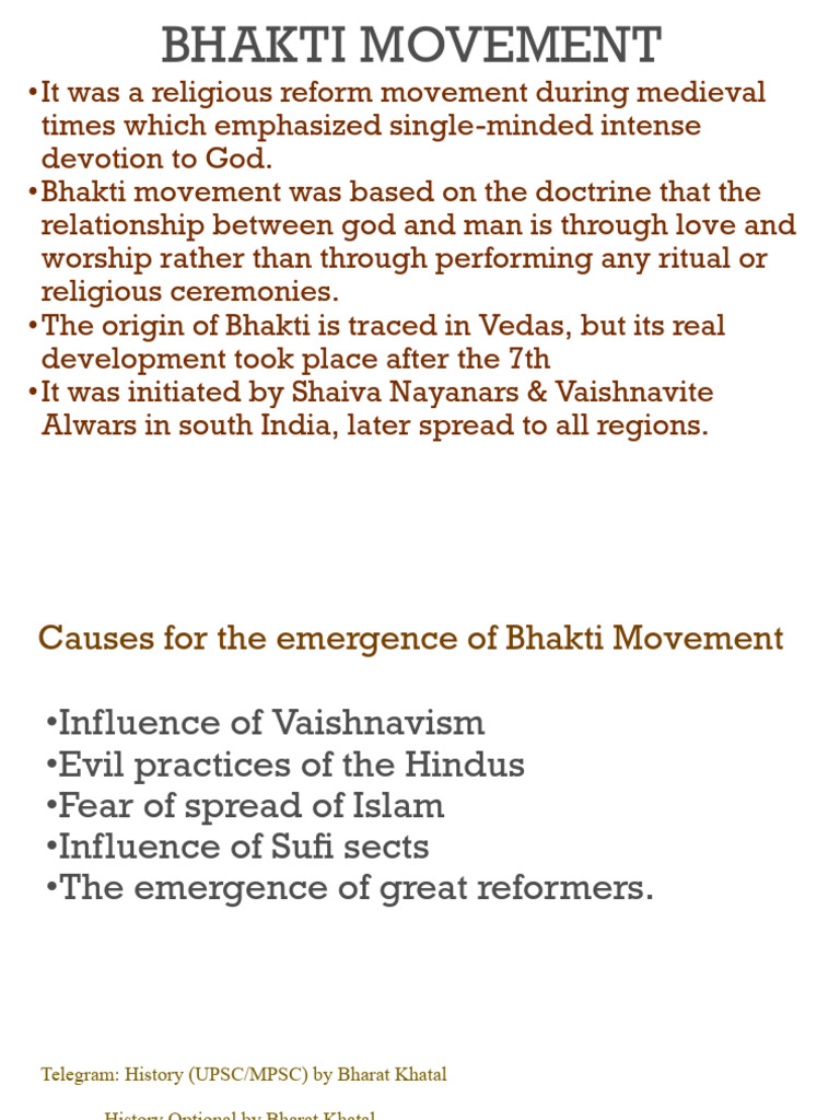 Bhakti and Sufi - Bharat Sir | PDF | Bhakti Movement | Bhakti